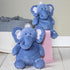 13-Inches, Mary Meyer Stuffed Animal FabFuzz Soft Toy, Small Indigo Elephant
