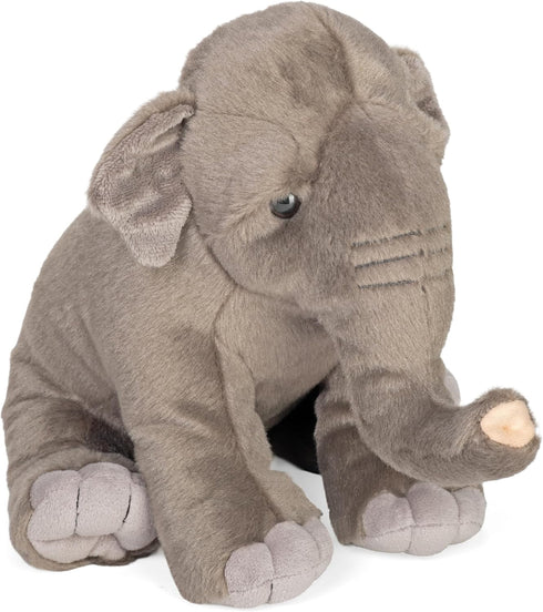 Wild Republic Asian Elephant Plush, Stuffed Animal, Plush Toy, Gifts for Kids,