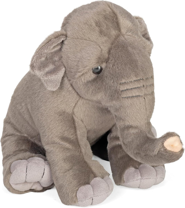 Wild Republic Asian Elephant Plush, Stuffed Animal, Plush Toy, Gifts for Kids,