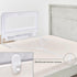 Dream On Me Lightweight Mesh Security Adjustable Bed Rail for Toddler, Breathable Mesh Fabric, Suitable for All Types