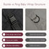 Momcozy 8-35lbs, 30-47inch, Adjustable Buckle Baby Wrap Carrier Cooling Air-Mesh, Easy to Wear Baby Carrier Sling, Baby