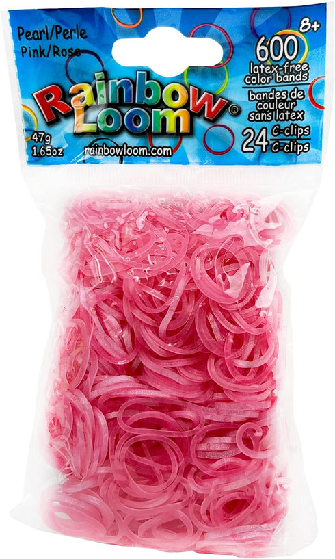 Rainbow Loom Pearl-Pink Color