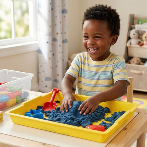 Set 4 3 Constructive Playthings Messy Trays for Paint, Water and Sand Toys, Classroom Supplies, Toddler Toys