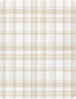 VEKELEE 39x27 Beige Buffalo Plaid Fitted Crib Sheet for Boys and Girls, Soft and Breathable Bed Sheet for Standard Crib