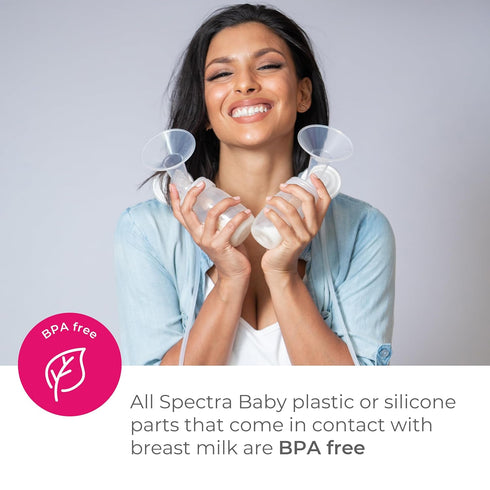 2 Pack Backflow Protector Replacement Part for Breast Milk Pump - Breastfeeding Support Essential - Compatible