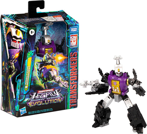 Transformers Toys Legacy Evolution Deluxe Class Insecticon Bombshell Toy, 5.5-inch Action Figure