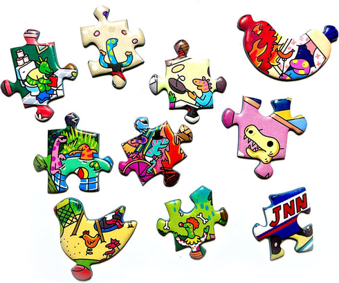 1000-Piece Big Rock City Jigsaw Puzzle from The Magic Puzzle Company Series Four