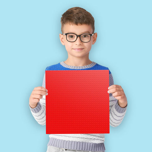 20 Pack 10"x10" Set 3+ PBS02 PicassoTiles Brick Baseplate Classic Building Block Foundation Kit Platform Multi Color