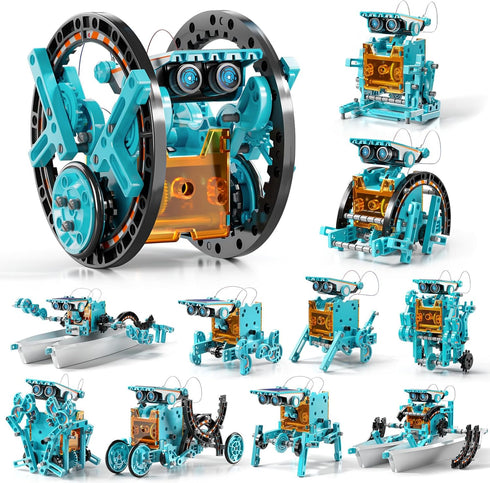 GOGIHCCH STEM Toys for Ages 8-13, Solar Powered Kits Toys Robotics for Kids