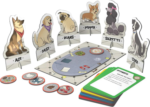 8 ThinkFun Dog Crimes Logic Game - Engaging Brainteaser for Kids and Adults | Fun Detective Theme | Memory