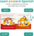 13, Binibi Colors at the Birthday Party Bilingual Musical Sound Book for Toddlers Learn Colors in Spanish & English