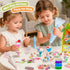 Cleboen Set, 24 8+, Mini Drink House DIY Toy Making Miniature Food Drinks, Resin & Clay Kitchen Play Food DIY Craft Kit
