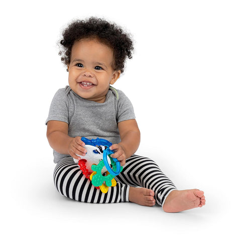 Baby Einstein Ocean Explorers Sea of Sensory Teether Toy, BPA Free, for Ages 3 Months and Up