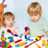 9 Set Dough Play Tool Kit for Kids, PCS Basic Dough Starter with Pizza Cutter, Safety Scissors, Rolling Pin, Roller