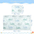 Burbuja 28x52 Baby Cooling Mat Cute Whales Bed Pad Ice Silk Cool Mat for Crib Mattress, Sleeping Pad with Pillowcase
