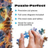 1000 Buffalo Games - Lars Stewart - Winter's Night Bonfire - Piece Jigsaw Puzzle - Colorful, Holiday Puzzles for Adults
