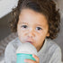 2 Count Boon Nursh Silicone Straw Sippy Cup Lid - Conversion Top for Bottles - Toddler Cup Top - Changes Baby Bottles