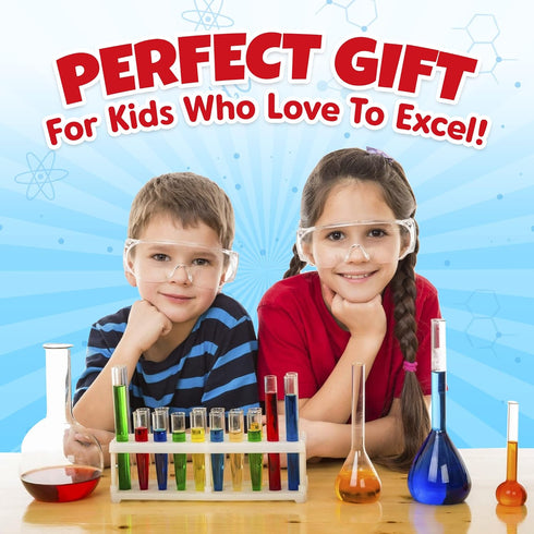 Playz 52 Extreme Kids Chemistry Experiments Set | STEM Activities & Science Kits for Kids Age 8-12
