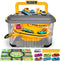 Toy Car Track Storage Playset - Car Toys Race Set Including 12