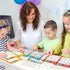 Set Counting Fancy Land Alphabet Bingo Game Kids Sight Word Bingo Number Letter Animal Board Game for Kindergarten
