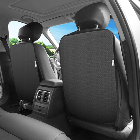 '-2pc) Meolsaek Kick Mats Back Seat Protector, Waterproof Oxford Seat Back Protector, Car Seat Back Protector for Kids