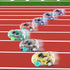 36 Pcs Mini Pull Back Cars Set for Kids Toddlers, Race Car Party Favors, Goodie Bags, Easter Egg Stuffers, Ages 3-8