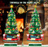 BLIFToi Set 2025 888Pcs, Christmas Tree Building for Kids, Christmas Tree Collectible Holiday Building Block Home