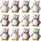 Jenaai 12 Pcs Owl Plush Stuffed Animals for Babies Soft Plush Toy