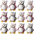 Jenaai 12 Pcs Owl Plush Stuffed Animals for Babies Soft Plush Toy