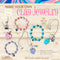 Hapinest Make Your Own Clay Jewelry Arts and Crafts Kit for Girls Ages 8-12, 3 Bracelets and 3 Necklaces