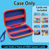 300 Aenllosi Storgae Card Case for UNO Card Game,Hard Case Capacity Max for Cards(Case Only,Blue)