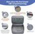 Derbiedersinn Breast Pump Bag, Compatible with Spectra Pumps, Insulated Carrying Case with Cooler for Milk Storage