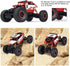 1:18 2.4Ghz 4WD 2 Cheerwing Rock Crawler Remote Control Car Off Road RC Monster Truck Battery(Red)