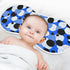 Set 2, 22 11 Inch Muslin Baby Burp Cloths of Soft Absorbent Black White Dot Pattern Muslin Washcloths, Bibs, Face Towel