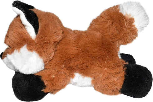 Wild Republic Red Fox Plush - Stuffed Animal, Hug’Ems 7, Gifts for Kids