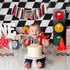 TUTOTU 1st/First 1st Race Car One High Chair Banner - Race Car Birthday Party Decorations,Boy First Race Car Banner,Car