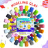 66 Air Dry Clay Colors, Modeling Clay for Kids, DIY Model Magic Clay, Molding Clay Kit with Sculpting Tools, Non-Sticky