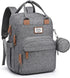 RUVALINO Diaper Bag Backpack-Multifunction Travel Baby Diaper Bag with Changing Pad, Insulated