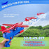 Toy Airplane 3 Pack, Airplane Launcher Toys with 2 Flight Modes for Kids Ages 3-12 Birthday Gift