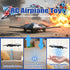 ZzzMgzzZ 360 3+ Foam Remote Control Airplanes for Kids & Adults | RC Fighter Jet with Light, Flip Fighter Jet Toys