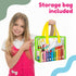 Set Stoie's Kids Musical Instruments Wooden Percussion Instruments for Toddlers, Xylophone, Tambourine, Maracas, Music
