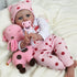 20 inches 3+ CHAREX Reborn Baby Dolls - Realistic Newborn Lifelike Baby Dolls Toy for Kids Age