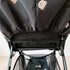 Black Outdoor Stroller Rain Cover - Durable Oxford Cloth