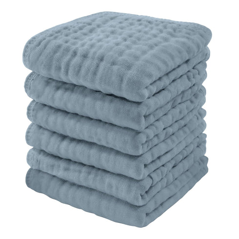 Set Baby Washcloths & Muslin Fitted Crib Sheet - Comfy Cubs Bundle