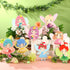24 3D Geetery Pcs DIY Fairy Art Crafts Kit Creative Make Your Own Fairy Felt Sticker Puzzle for Kids Toddler Girls