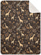 KICPOAY Brown Giraffe Baby Swaddle Blanket for Boys and Girls, Muslin Baby Receiving