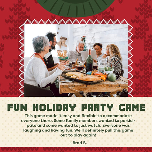 Holiday Murder Mystery Game - Murder at The Office Ugly Sweater Party | Flexible 4-20+ Players | New Print-Friendly