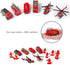 14 Pack Die-cast Fire Truck Vehicles Sets, 6 Pack Alloy Metal Fire Engine Models and 8 Pack Firefighter Playset