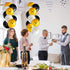 Blulu 40th Birthday Balloons for Men - 45 Pcs Black Gold White Happy 40th Birthday Decorations for Women 40 Years Old