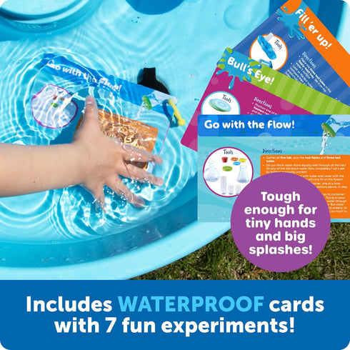 19 3+ Learning Resources Splashology! Water Lab Science Kit, STEM Playtime, Water Activities, Pieces, Ages